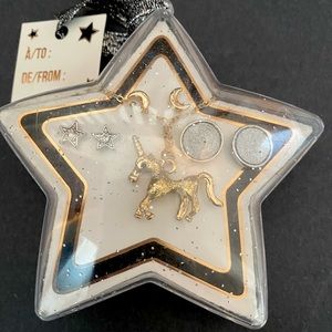 Unicorn jewelry set